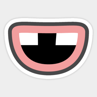 Toothless Smile Sticker